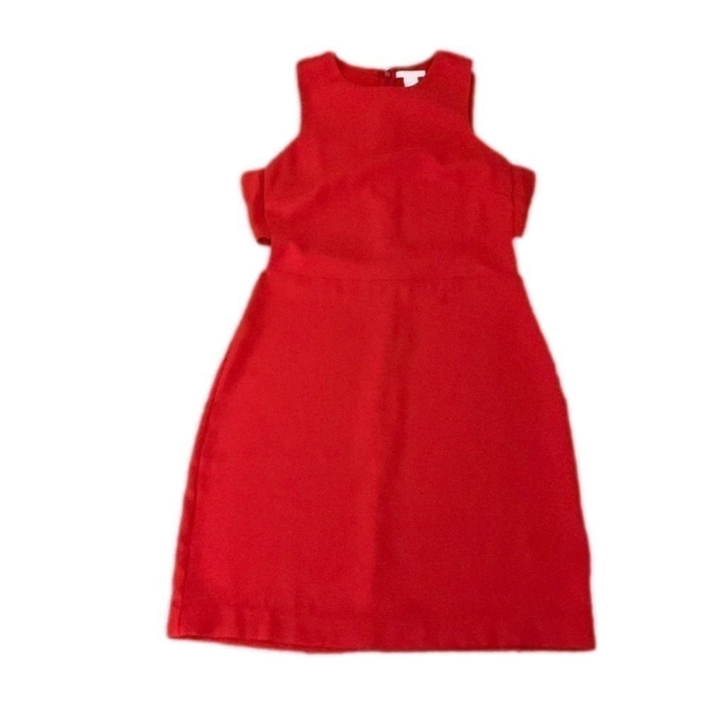 H&M Cut Out Dress, Size 6, Red - Picture 2 of 5